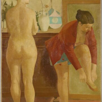 Gentilini, Franco, Ragazze nello studio del pittore, 1937, olio su tela, VAF 2426, Roverto, Mart
