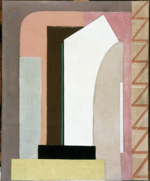 Ghiringhelli, Virgilio , Composizione no. 7, 1934, olio su tela, VAF 1435, Roverto, Mart