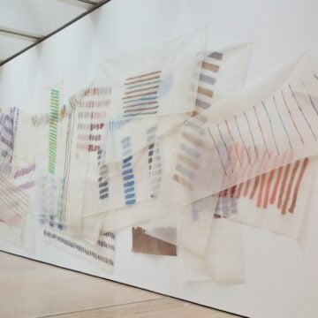 Griffa, Giorgio, Dioniso, 1980, Acrilico su Gaze - 21 Teile, VAF 1017, Roverto, Mart