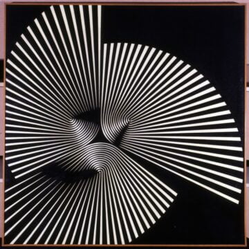 Grignani, Franco , Simbologia astratta della femminilità, 1965, olio su tela, VAF 385, Roverto, Mart