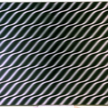 Grignani, Franco, Sperimentale di subpercezione, 1951, ingrandimento da negativo su tela sensitiva, levata ondulatoria, VAF 382, Roverto, Mart