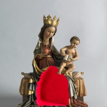 Kostner, Hubert , Bildstoeckl (Madonna) , 2014, legno dipinto , VAF 2289, Roverto, Mart