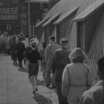 La Rocca, Davide , processione 2, 2003, olio su tela - 4 pezzi, VAF 1191, Rovereto, Magazzino VAF