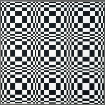 Landi, Edoardo , strutturazione ortogonale, 1962/63, Karton, VAF 804, Rov. A 0 sotto