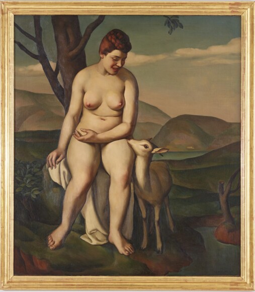 Malerba, Gian Emilio , Nudo , 1924, olio su tela , VAF 2239, Roverto, Mart