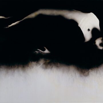 Manfredini, Giovanni , tentativo di esistenza III, 2004, Mischtechnik auf Holztafel, VAF 1196, Rovereto, Magazzino VAF