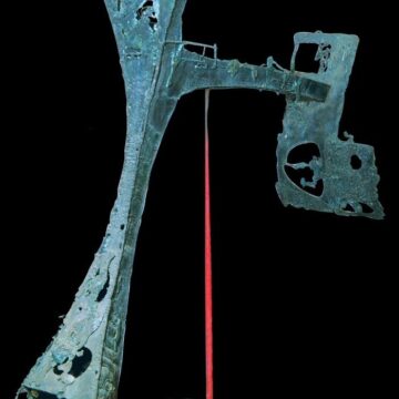 Mannucci , Edgardo , Idea n. 6, 1961/62, ferro, bronzo, cemento, VAF 2169, Roverto, Mart