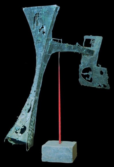 Mannucci , Edgardo , Idea n. 6, 1961/62, ferro, bronzo, cemento, VAF 2169, Roverto, Mart