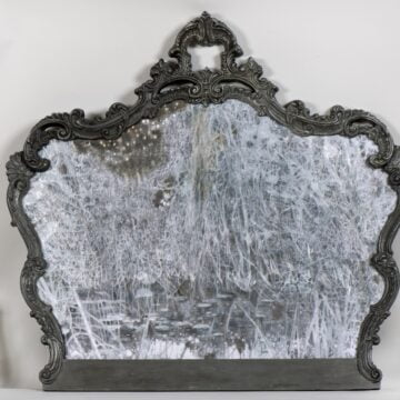 Manto, Dacia (Manzoli, Dacia, Miroir (nebulosa # 2), 2008, grafite e olio di lino su cornice e carta, VAF 1924, Roverto, Mart