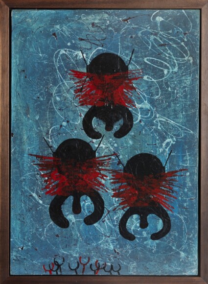 Manzoni, Piero , Senza titolo, 1957, tempera e olio su tela, VAF 2072, Roverto, Mart