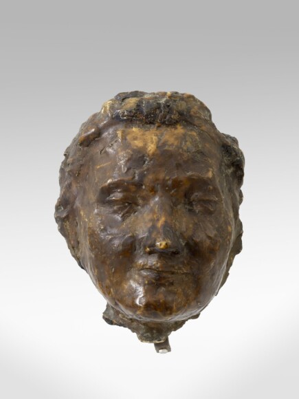 Manzù, Giacomo , viso di donna (ritratto della prima moglie Antonia (Tina) Oreni, 1945, Cera, VAF 2363, Roverto, Mart