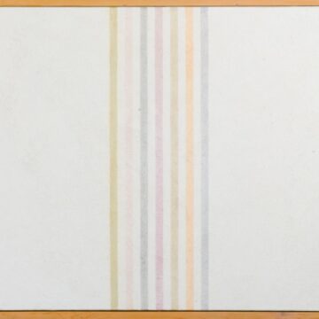 Marchegiani, Elio , grammature di colore I, 1973, supporto intonaco su tela, VAF 1468, Rov. A 3 sotto