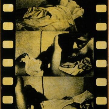 Mariani, Elio , Amore, 1967, riporto fotografico su campensato, VAF 1425, Rov. A 4 sopra