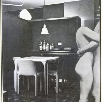 Mariani, Elio , arredamento, 1973, Mec-art - tela emulsionata, VAF 1643, Rov. A 5 sopra