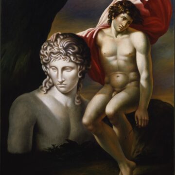 Mariani, Carlo Maria , malinconia del pittore, 1985, olio su tela, VAF 1556, Roverto, Mart