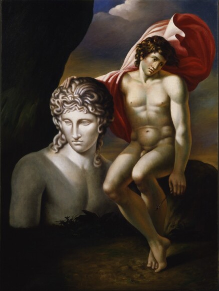 Mariani, Carlo Maria , malinconia del pittore, 1985, olio su tela, VAF 1556, Roverto, Mart