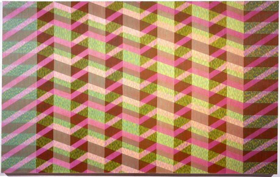 Marra, Antonio , la sindrome del futuro VIII, 2000, acrilico su tela, VAF 1706, Rovereto, Magazzino VAF