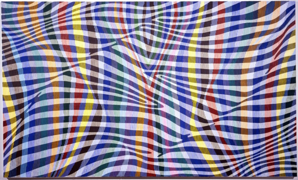 Marra, Antonio , non condividerò il mio pennello, 2003, acrilico su tela, VAF 1705, Rovereto, Magazzino VAF