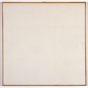 Masi, Paolo , Senza titolo, 1973, filo incollato e tempera su tela, VAF 1106, Roverto, Mart