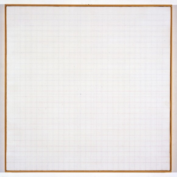 Masi, Paolo , Senza titolo, 1973, filo incollato e tempera su tela, VAF 1107, Roverto, Mart