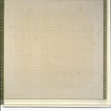 Masi, Paolo , tela cucita, 1976, olio su tela, VAF 1632, Rovereto, Magazzino VAF