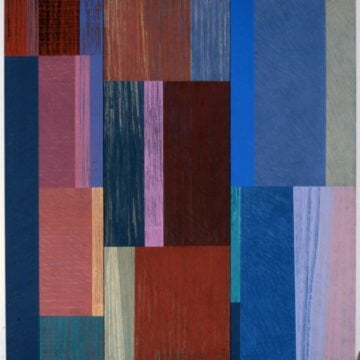 Matino, Vittorio , Rosa d'India, 1991, acrilico su tela - 3 Teile, VAF 1111, Roverto, Mart