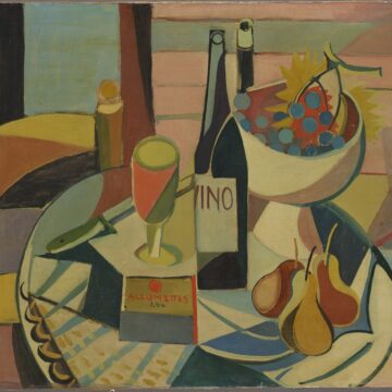 Maugeri, Concetto , natura morta con Allumettes , 1947, olio su tela , VAF 2219, Roverto, Mart