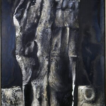 Meneguzzo, Franco , entrare nel labirinto, 1960, olio su tela, VAF 1177, Roverto, Mart