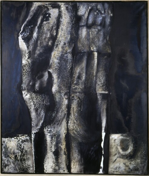 Meneguzzo, Franco , entrare nel labirinto, 1960, olio su tela, VAF 1177, Roverto, Mart
