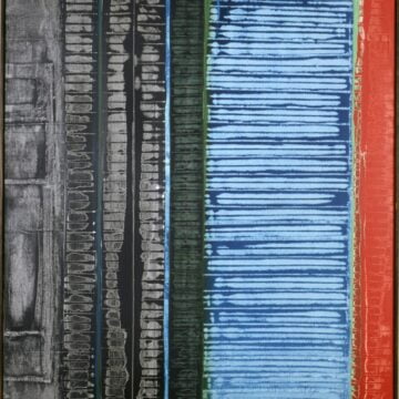 Meneguzzo, Franco , febbraio 63, 1962, olio su tela , VAF 1180, Roverto, Mart