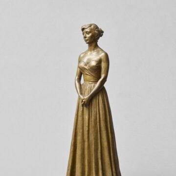 Messina, Francesco , Ritratto della signora Isa Parodi, 1950, bronzo, pezzo unico, VAF 2445, Roverto, Mart