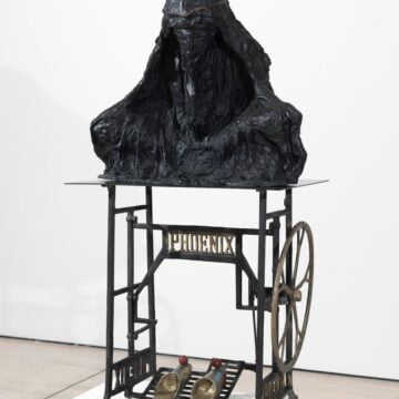 Mondino, Aldo , Araba Phoenix, 1989, Bronze, Eisen es. 7/8, VAF 1444, Roverto, Mart