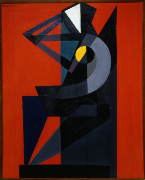 Monnini, Alvaro , forma, 1948, olio su tela, VAF 1550, Roverto, Mart