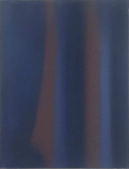 Olivieri, Claudio , radicale blu, 1976, Öl auf Leinwand, VAF 841, Roverto, Mart