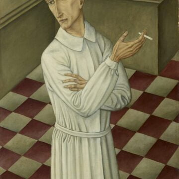 Oppi, Ubaldo , Il chirurgo, 1919, olio su cartone, VAF 2150, Roverto, Mart