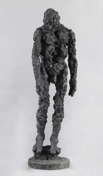 Paganin, Giovanni , partigiano colpito, 1962, bronzo - pezzo unico , VAF 2298, Roverto, Mart