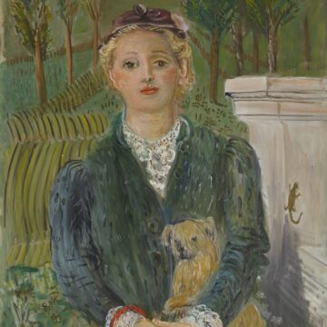 Pajetta, Guido , Ritratto della signorina Panizutti (ritratto della moglie), 1936, olio su tela, VAF 2221 , Roverto, Mart