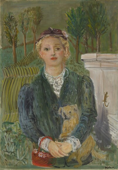 Pajetta, Guido , Ritratto della signorina Panizutti (ritratto della moglie), 1936, olio su tela, VAF 2221 , Roverto, Mart