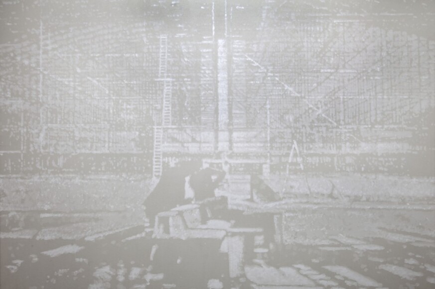 Pancrazzi, Luca , fuori registro, 2008, acrilico su tela, VAF 1844, Rovereto, Magazzino VAF