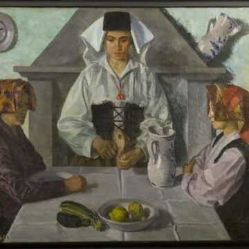 Pandolfi, Alessandro , Donne d'Abruzzo, 1925, olio su tela, VAF 1488, Roverto, Mart