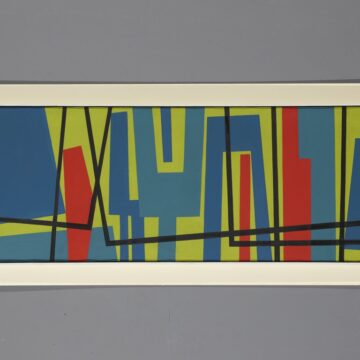 Pantaleoni, Ideo Tommaso, composizione, 1953, olio su tela, VAF 2191, Roverto, Mart