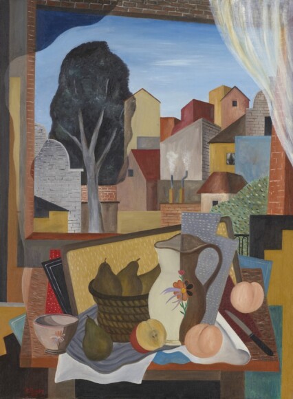 Paresce, René , natura morta , 1926, olio su tela , VAF 2220, Roverto, Mart