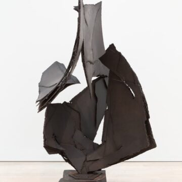 Pierluca - Pierluca degli Innocenti, grande lacerazione, 1958/59, acciaio nero, VAF 1081, Roverto, Mart