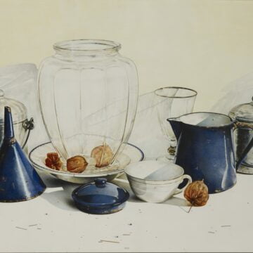 Rocca, Gianluigi (1957) , natura morta del ricordo, 2007, matita su carta, VAF 2316, Roverto, Mart