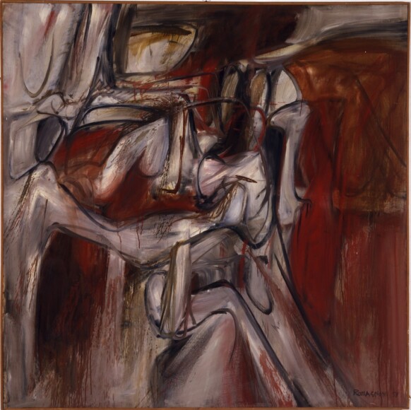 Romagnoni, Bepi , modificazione, 1959, olio su tela, VAF 1189, Roverto, Mart