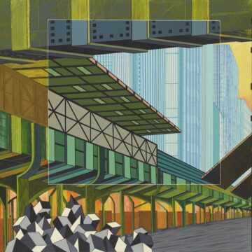 Rossello, Mario , Chicago , 1976, olio su tela , VAF 2402 , Roverto, Mart