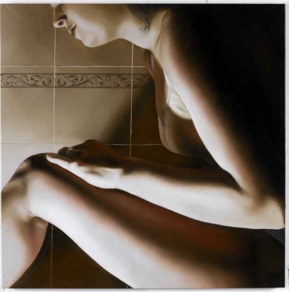 Rossi, Elisa , divieto d'accesso 30, 2006, olio su tela, VAF 1384, Roverto, Mart