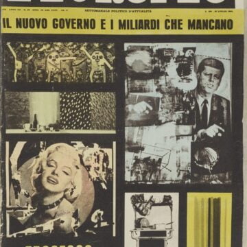 Rotella, Mimmo , L'Europeo, 1964, riporto fotografico , VAF 464, Roverto, Mart
