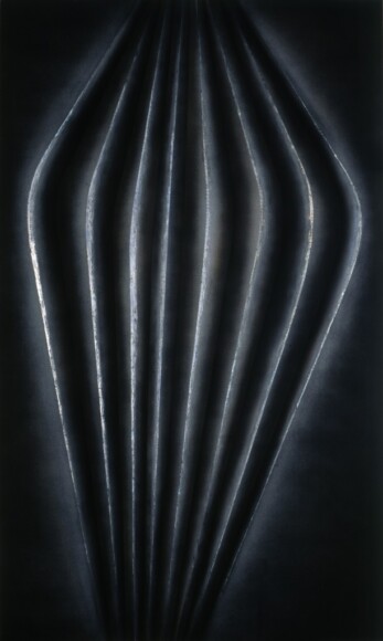 Sanna, Sandro , moon metallica, 2004, tecnica mista su tela, VAF 1527, Rovereto, Magazzino VAF