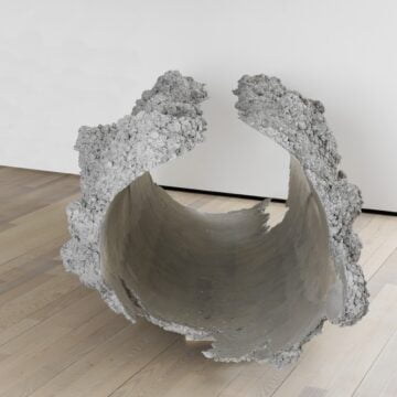 Sassolino, Arcangelo , Cemento, 2003, bearbeiteter Zement, VAF 979, Roverto, Mart